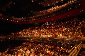 Image of an audience at Sadler's Wells